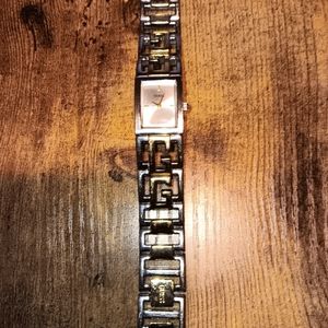 Women's GUESS Watch with Rectangle Face Needs Battery